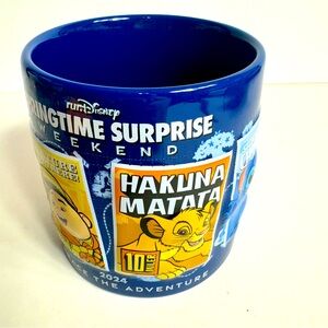 Walt Disney World RunDisney Mug. Run Disney Springtime Surprise Marathon